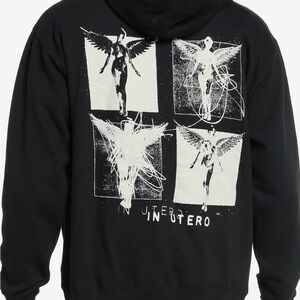 🆕 Hot Topic Nirvana In Utero Hoodie Sz M